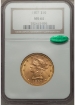 1897 $10 Liberty Eagle MS64